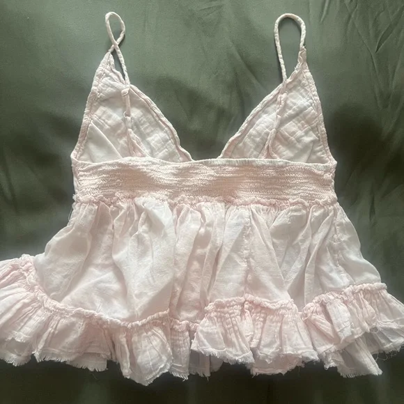 Together Blush Ruffled Chemise - Picture 4 of 4